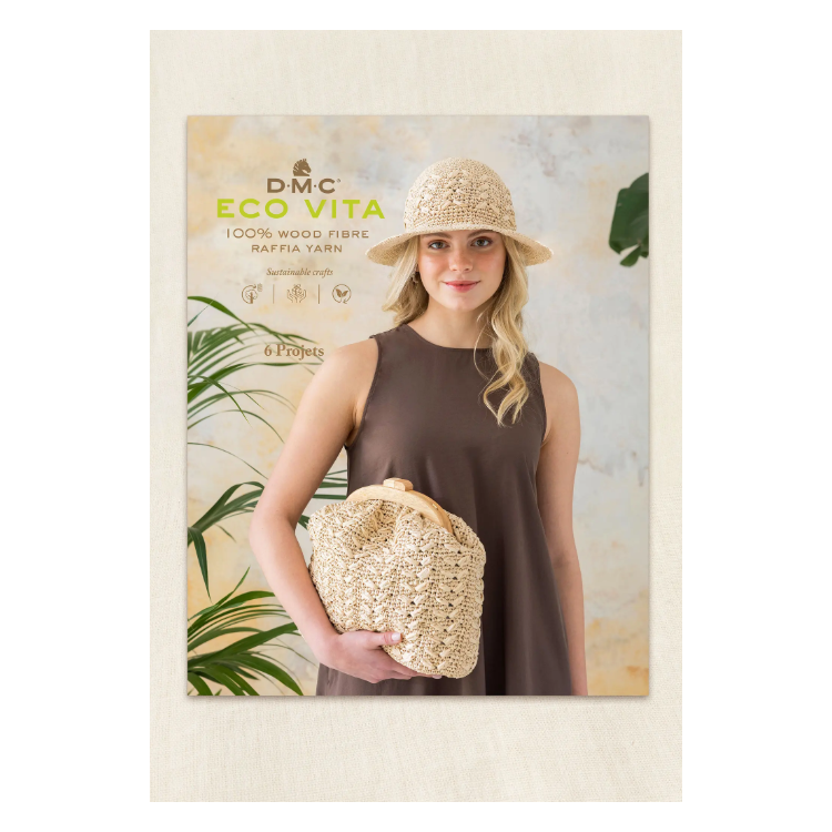 Catalogue - 6 projets 100% wood fibre Raffia yarn Eco Vita