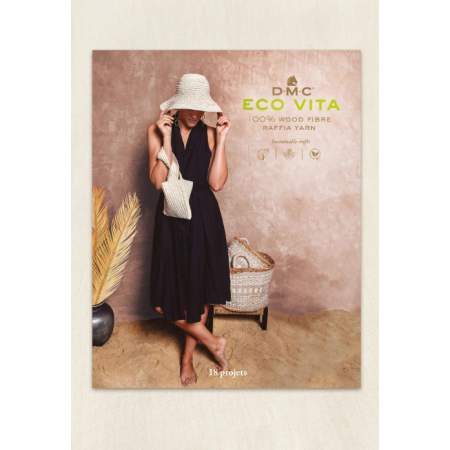 Catalogue - 18 projets 100% wood fibre Raffia yarn Eco Vita