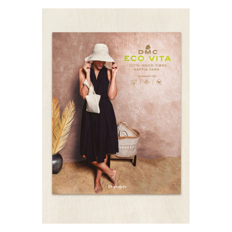 Catalogue - 18 projets 100% wood fibre Raffia yarn Eco Vita