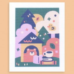 Kit Canevas Fatal - Home body