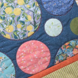 Kit de patchwork - Pique nique sous les cerisiers en fleurs