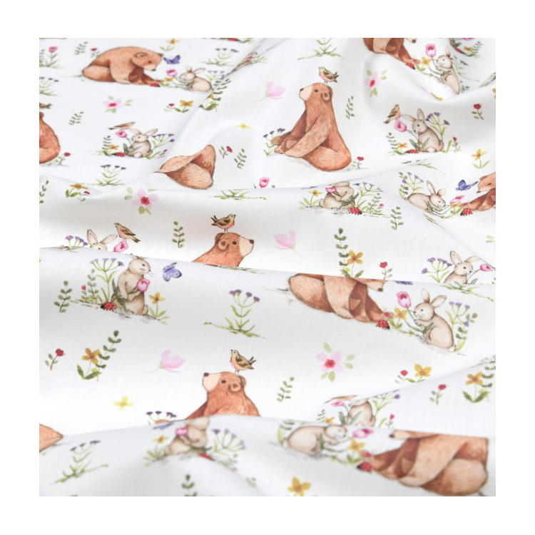 Tissu coton - Agaric multico