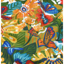 Tissu cotonnade - Zapatola multicolore