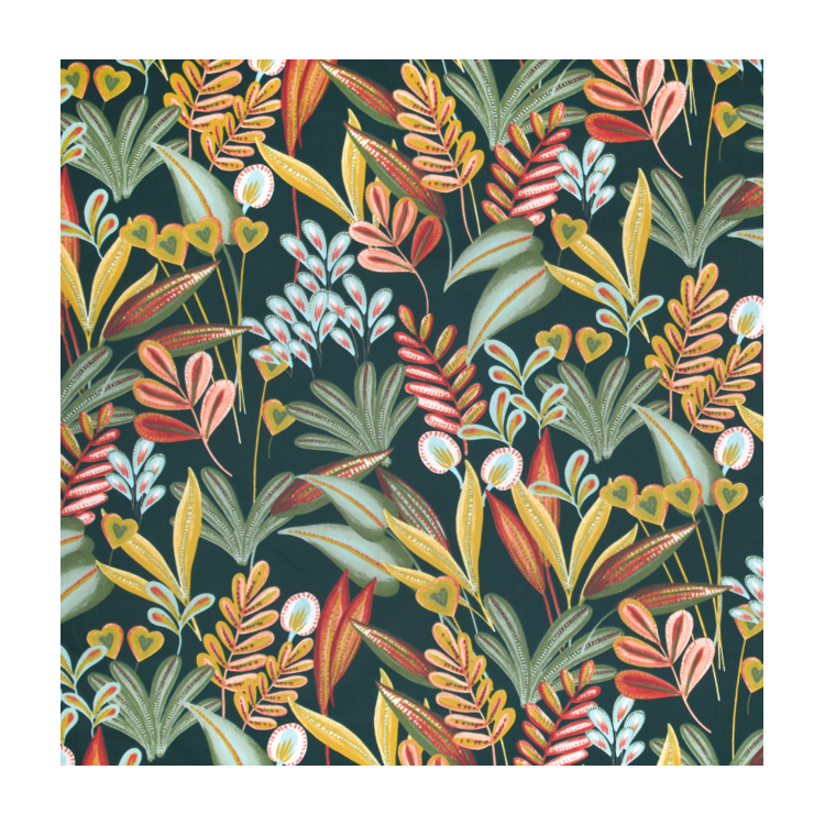 Tissu cotonnade - Guatape vert