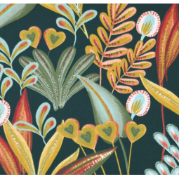 Tissu cotonnade - Guatape vert