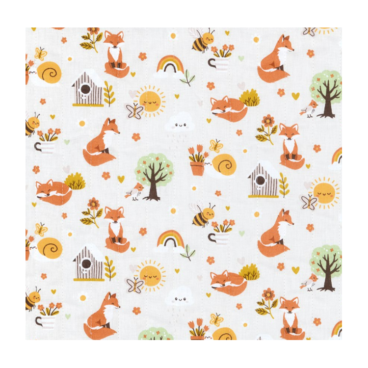 Tissu matelassé double face - Rouxy naturel