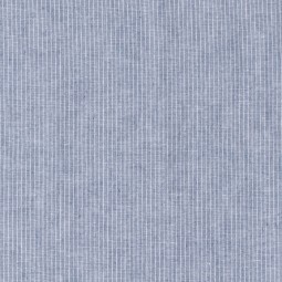 Tissu coton et lin - Chambray indigo