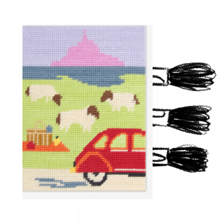 Kit de canevas DMC - Week-end