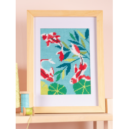 Kit de canevas DMC - Carpe Koi