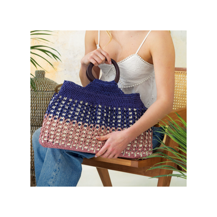 Kit de crochet - Sac Sorrento - Raffia Eco Vita
