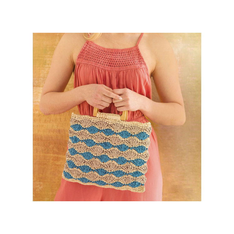 Kit de crochet - Sac Rhodes - Raffia Eco Vita