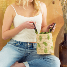 Kit de crochet - Sac palma - Raffia Eco Vita