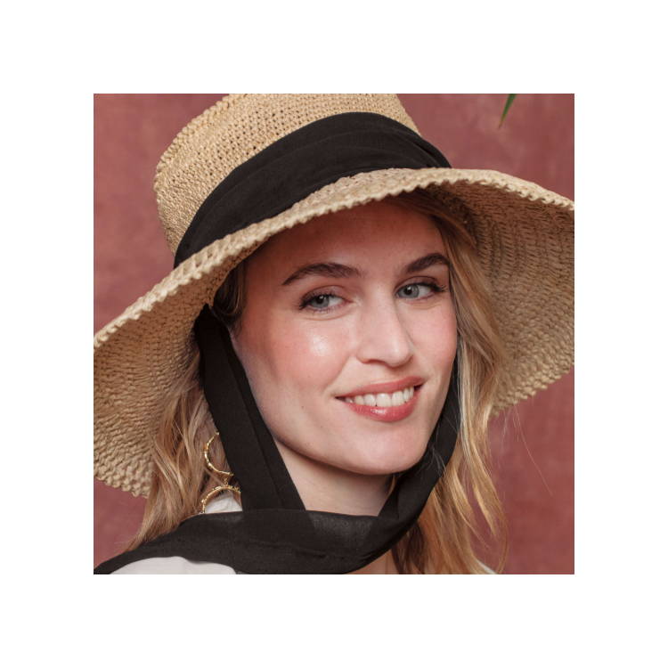 Kit de crochet - Chapeau Croisière - Raffia Eco Vita