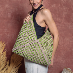Kit de crochet - Sac Sahara - Raffia Eco Vita