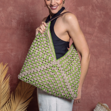 Kit de crochet - Sac Sahara - Raffia Eco Vita