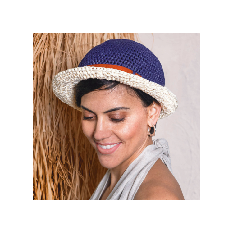 Kit de crochet - Chapeau Riviera - Raffia Eco Vita
