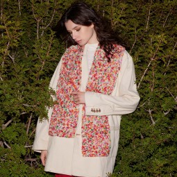 Kit de tricot - Écharpe Merle - Mosaic