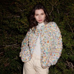 Kit de tricot - Veste Gwen - Mosaic