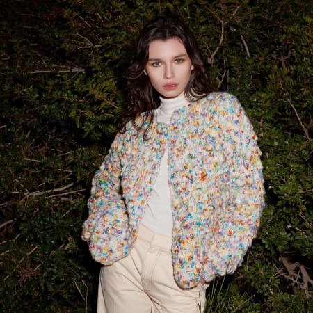 Kit de tricot - Veste Gwen - Mosaic