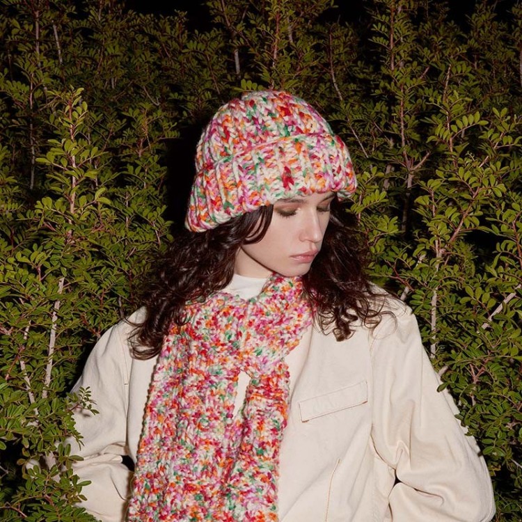 Kit de tricot - Bonnet Eugénie - Mosaic