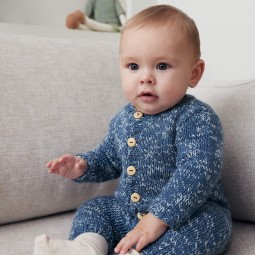 Kit de tricot - Combinaison - Basic merino popcorn