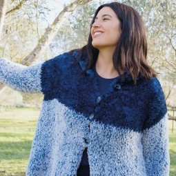 Kit de tricot - Veste boutonnée - Polar