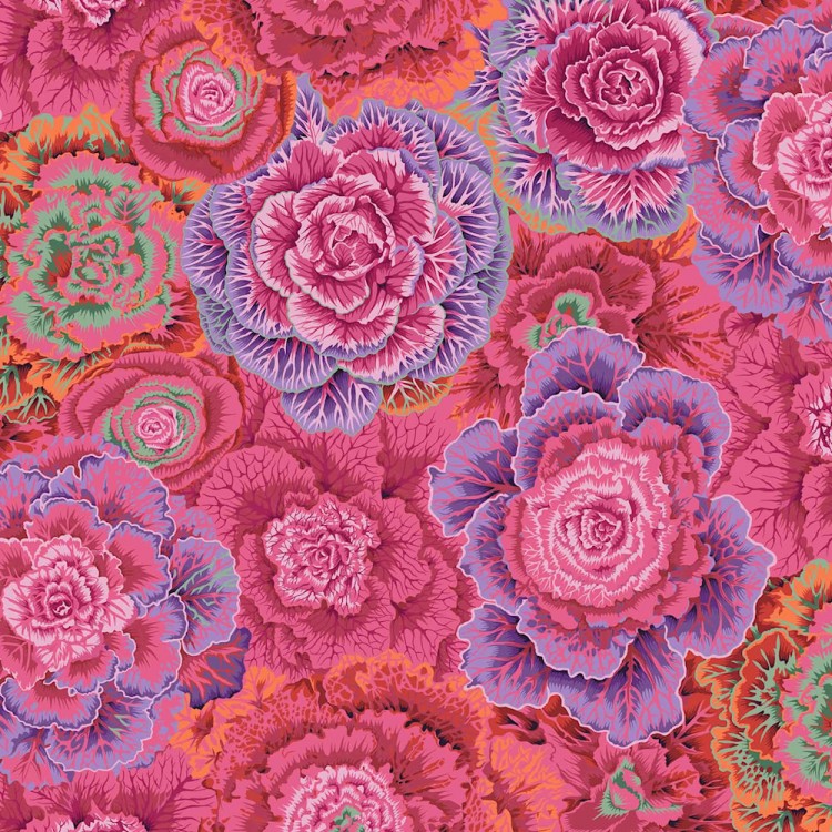 Tissu Kaffe Fassett - Brassica red