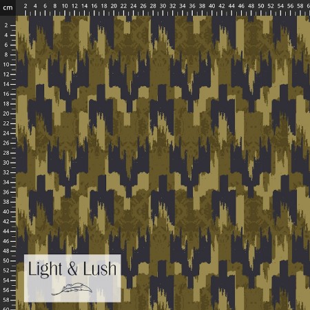 Tissu viscose Light & Lush - Army