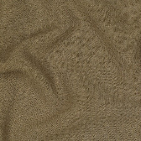 Tissu viscose et lin - Olive