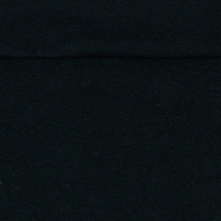 Tissu Bord-côte biologique - Noir