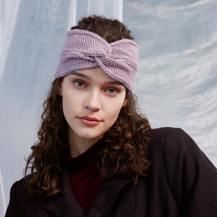 Kit de tricot - Bandeau Quinn - Classic silk