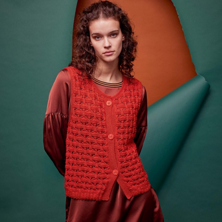 Kit de tricot - Débardeur Ashanti - Classic silk