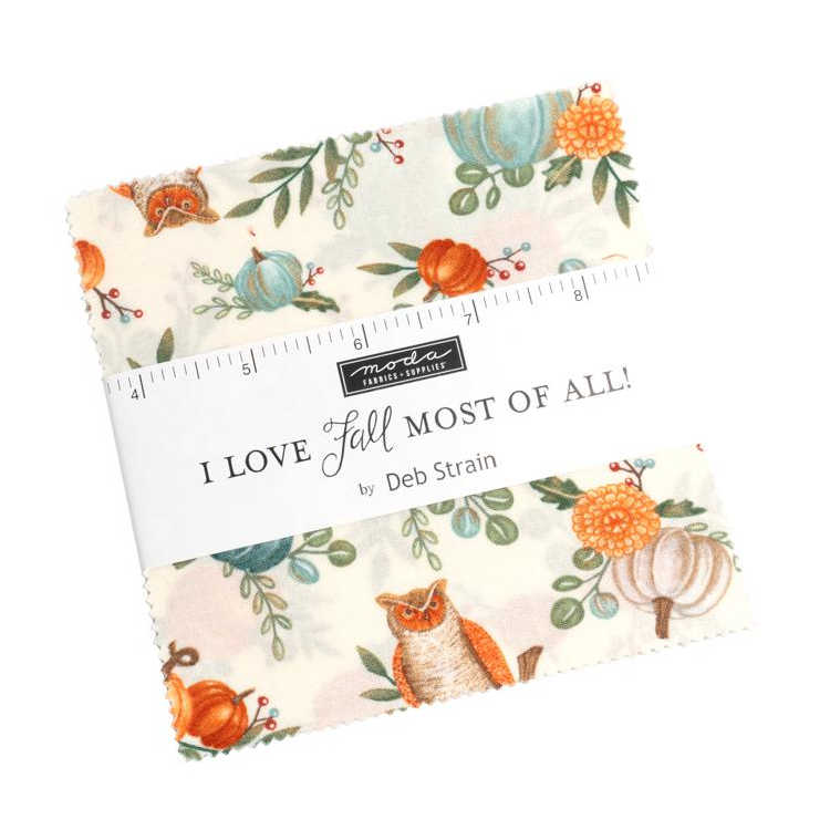 Charm pack - I love fall most of all !