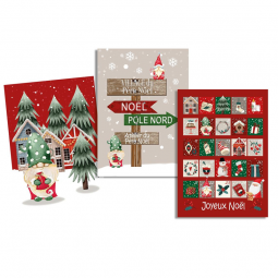 Tissu Panneau - Torchons - Gnome de Noël