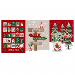 Tissu Panneau - Torchons - Gnome de Noël