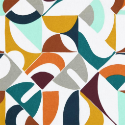 Tissu enduit - Pammy multicolore