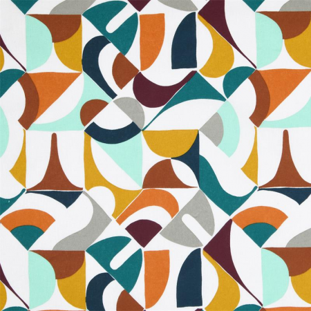 Tissu enduit - Pammy multicolore