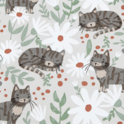 Tissu cotonnade - Omalley naturel