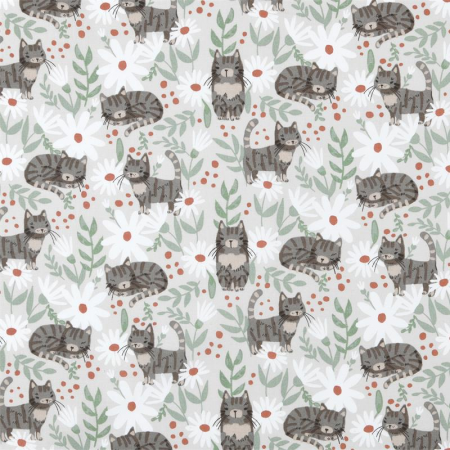 Tissu cotonnade - Omalley naturel