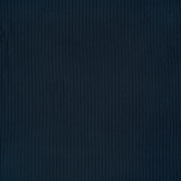 Tissu maille côtelé - Bleu marine