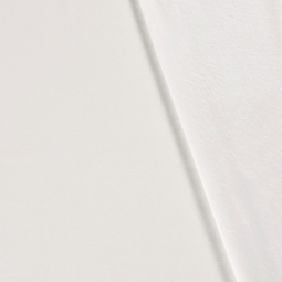 Tissu sweat polaire - Blanc