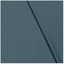 Tissu jersey bambou - Bleu acier