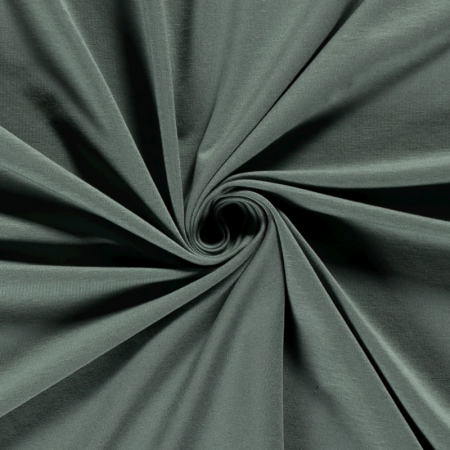 Tissu jersey bambou - Menthe foncé
