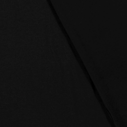 Tissu jersey bambou - Noir