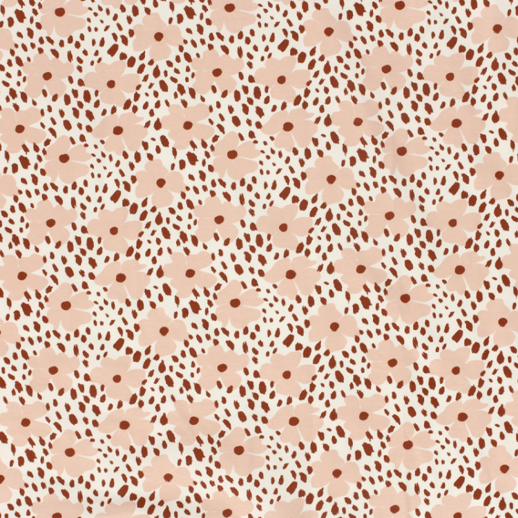 Tissu jersey coton - Pénélope