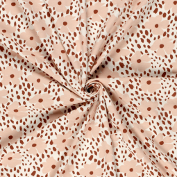 Tissu jersey coton - Pénélope