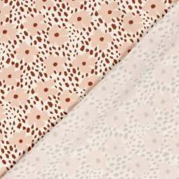 Tissu jersey coton - Pénélope