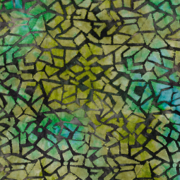 Tissu jersey - Abstrait vert