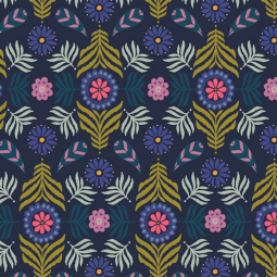 Art Gallery Fabrics - Starling - Bloom Plume