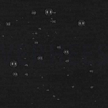 Tissu déperlant - Toile imper noir